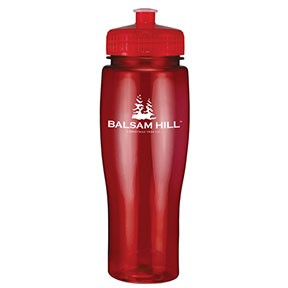 24 oz. Contour Translucent Bottle with Push/Pull Lid