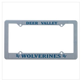 Economy License Plate Frame