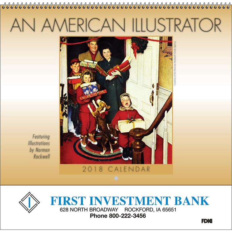 CALENDAR: AMERICAN ILLUSTRATOR - SPIRAL