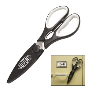 Utility Scissors with Magnetic Holder