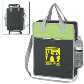 Vertical Messenger Tote