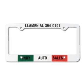 License Frame