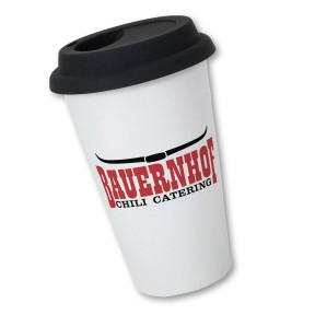 Ceramic Double-Wall Tumbler - 11 oz.
