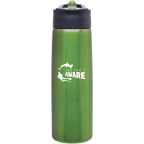 24 oz. h2go Hydra SS Bottle - Apple Green