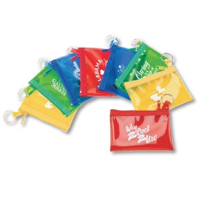 Rainbow Colors Zip Purse