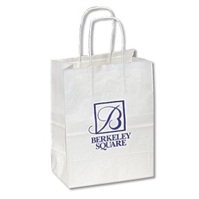 Paper Shopping Bags - White
