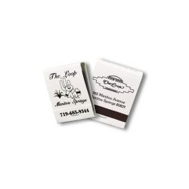 Matchbooks - Black Ink/White Board