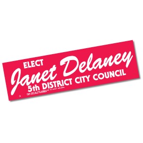 Bumper Stickers - 1-Color