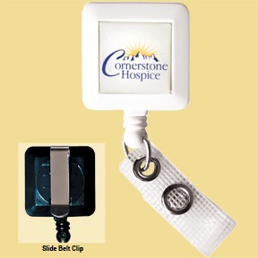USE BSLBR31 to ORDER Retractable Badge Holder - square