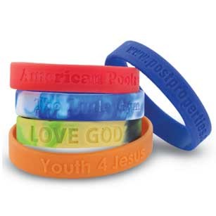 Silicone Bracelets: 1/2
