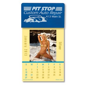 Press-N-Stick Calendars w Pictures - Sunshine Girls